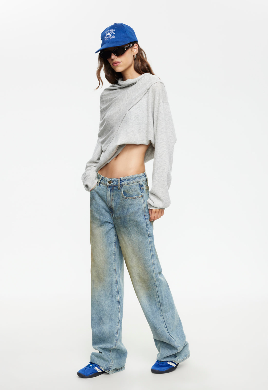 Lioness Fashion Signature Top Model Jean - Stone Blue