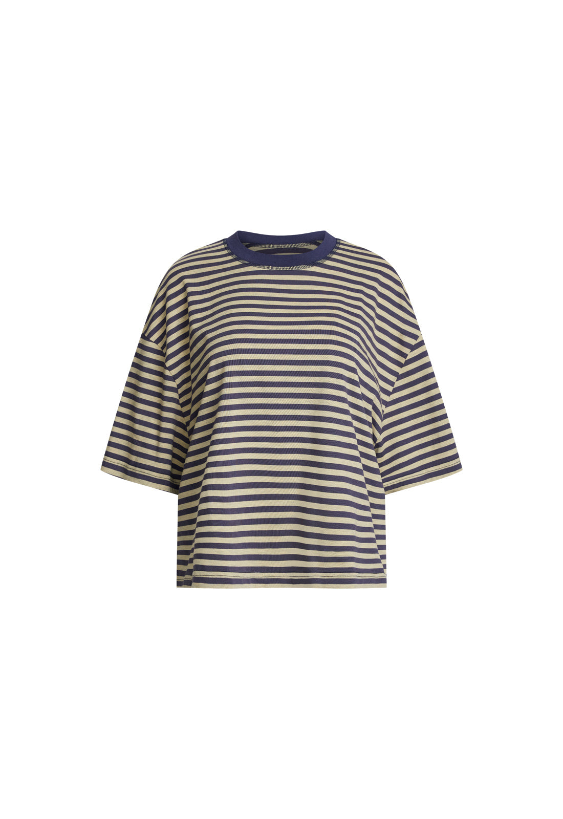 Lioness Fashion Latest Bloom Short Sleeve - Beige Stripe