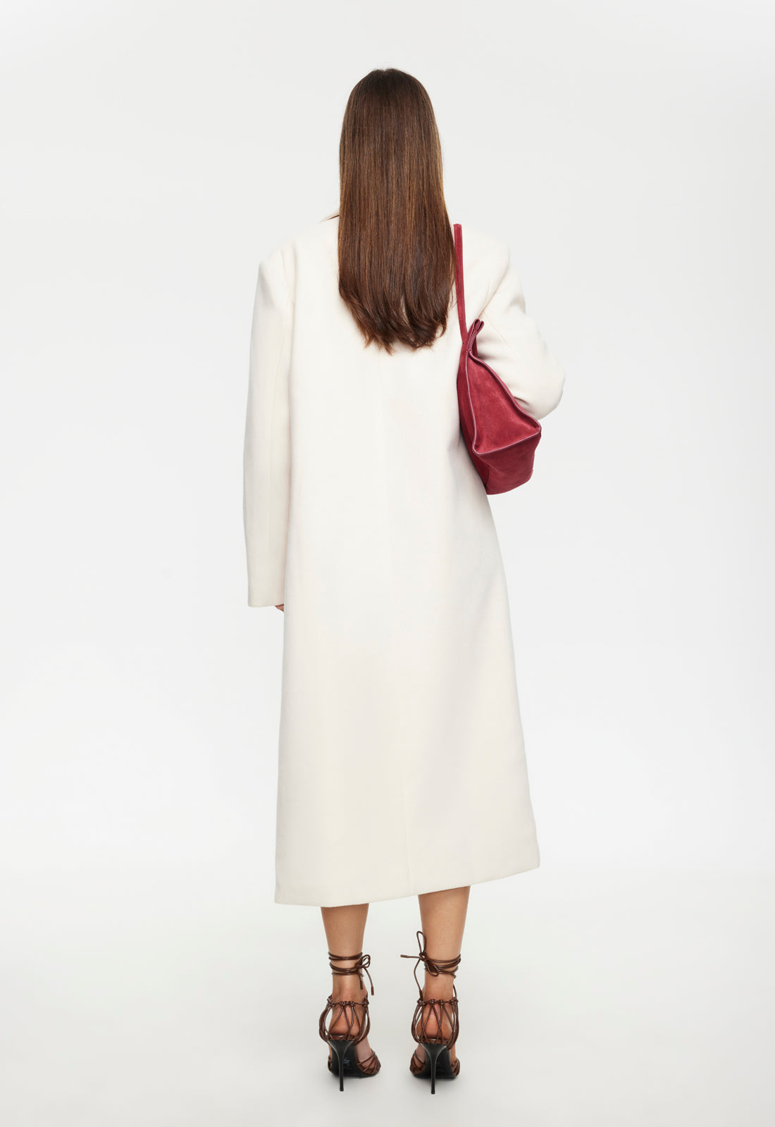 Lioness Fashion Featured OLSEN COAT - CREAM