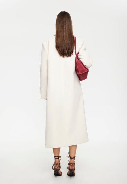 Lioness Fashion Featured OLSEN COAT - CREAM