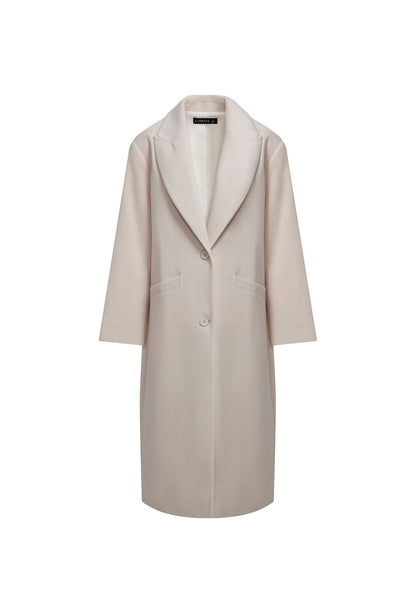 Lioness Fashion Featured OLSEN COAT - CREAM