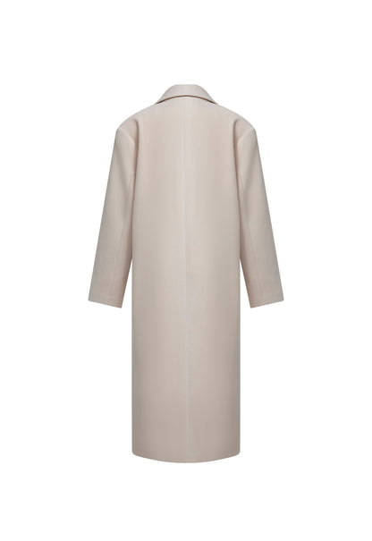 Lioness Fashion Featured OLSEN COAT - CREAM