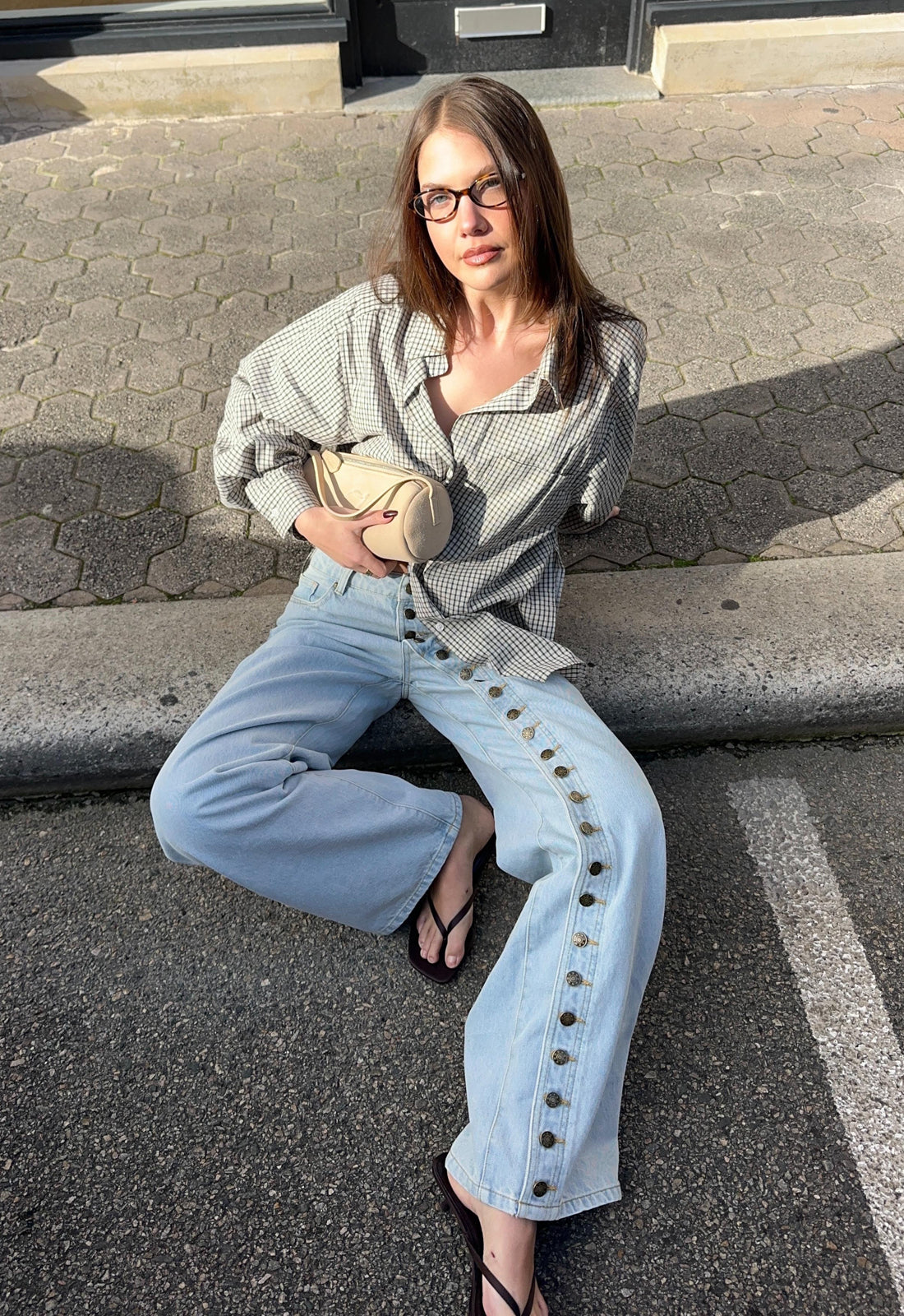Lioness Fashion Latest PENNY JEAN - LIGHT DENIM