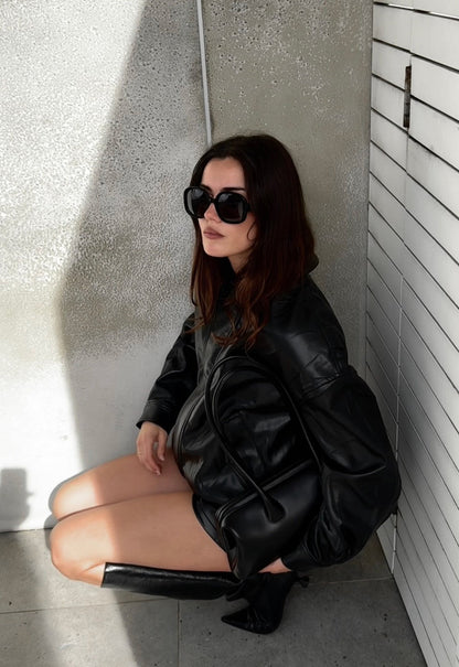 Lioness Fashion Deals KENNY BOMBER - JET BLACK
