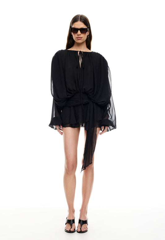 Lioness Fashion Hot Sale ELEMENTS MINI DRESS - NOIR