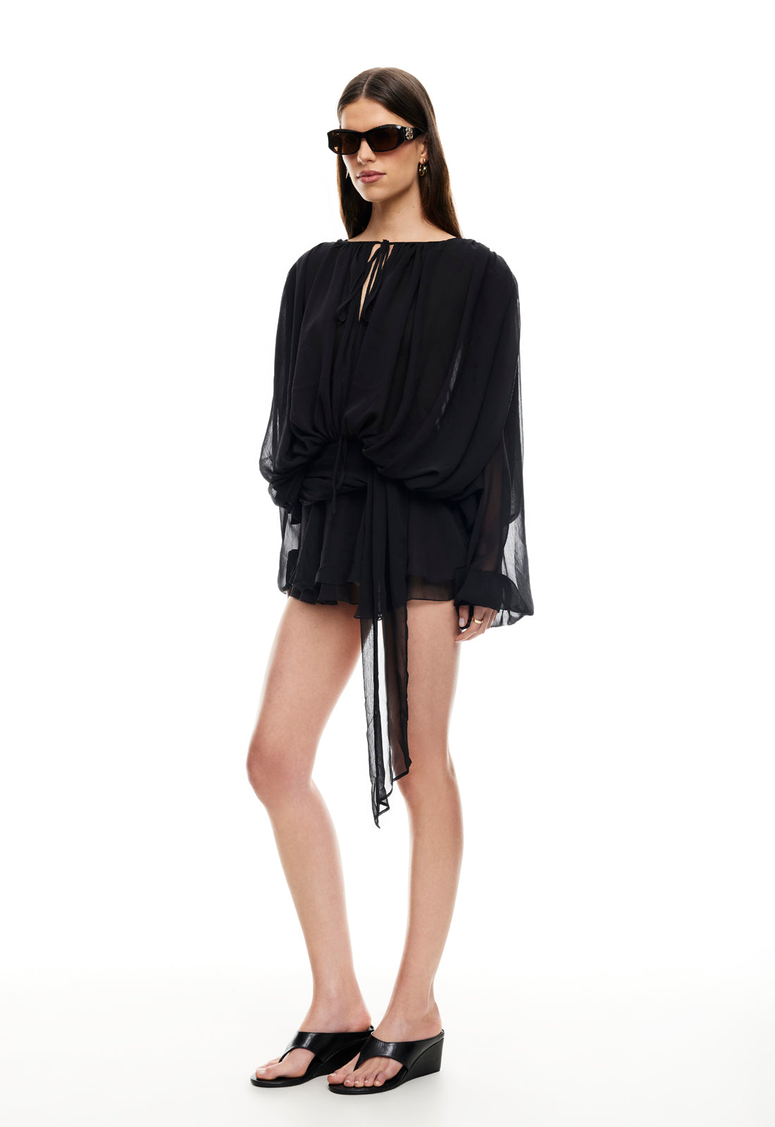 Lioness Fashion Hot Sale ELEMENTS MINI DRESS - NOIR
