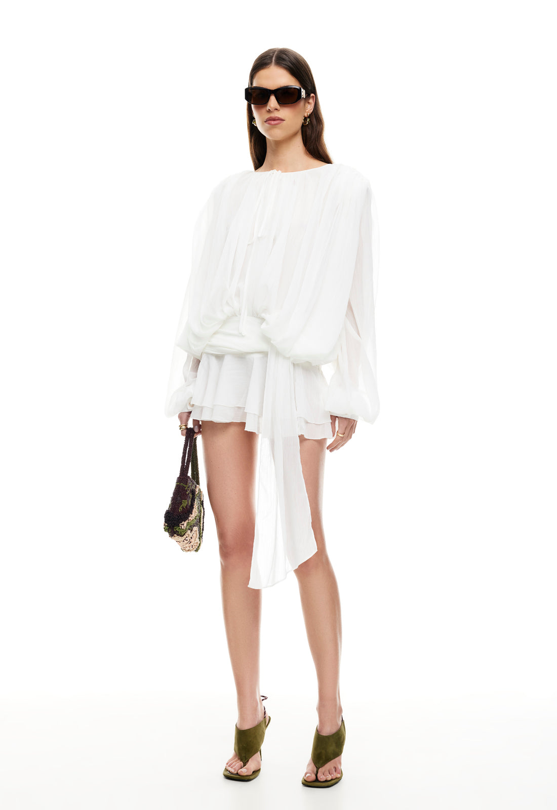 Lioness Fashion Top Pick ELEMENTS MINI DRESS - MOONLIGHT