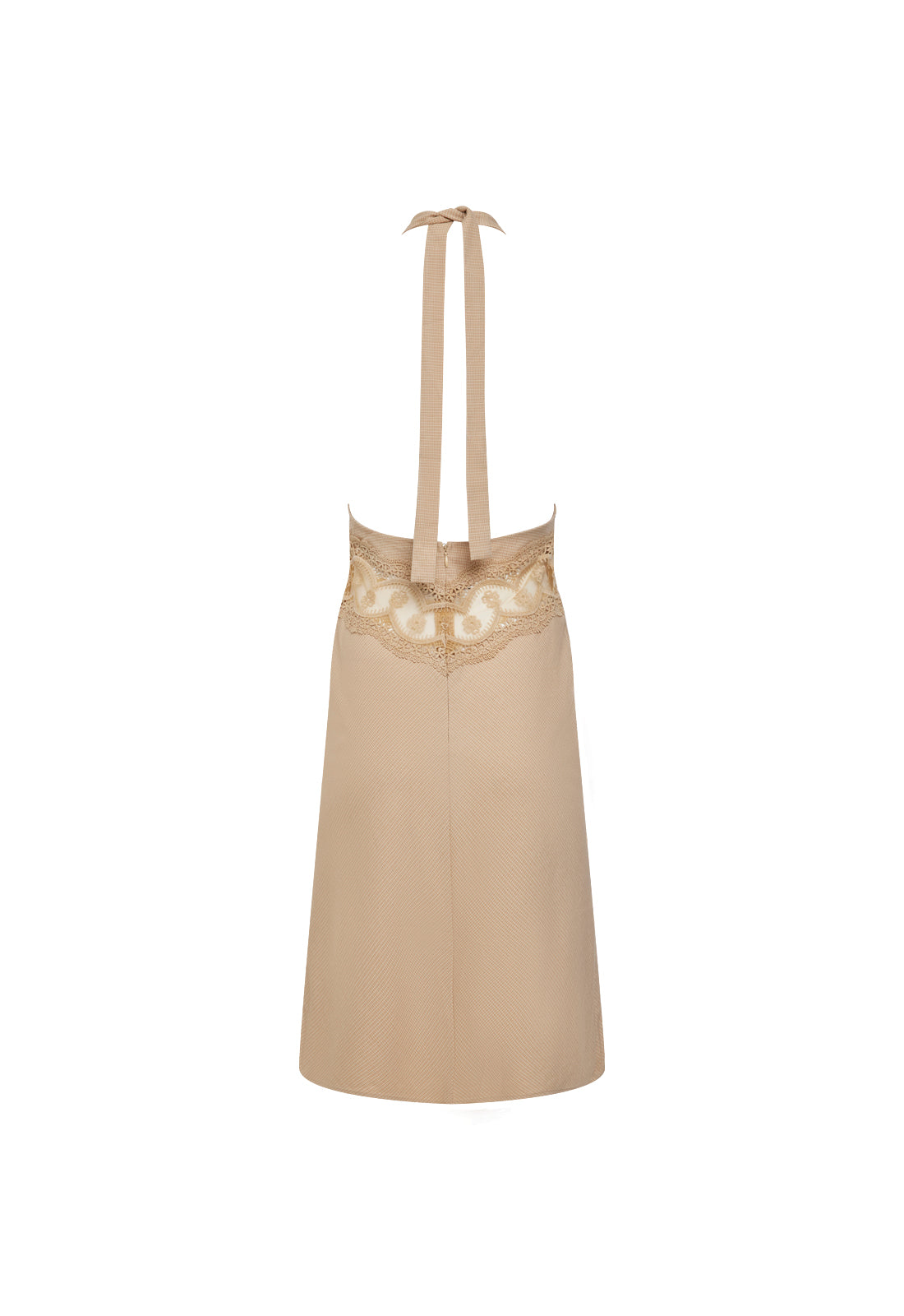 Lioness Fashion Premium SOLANA MIDI DRESS - BEIGE PLAID