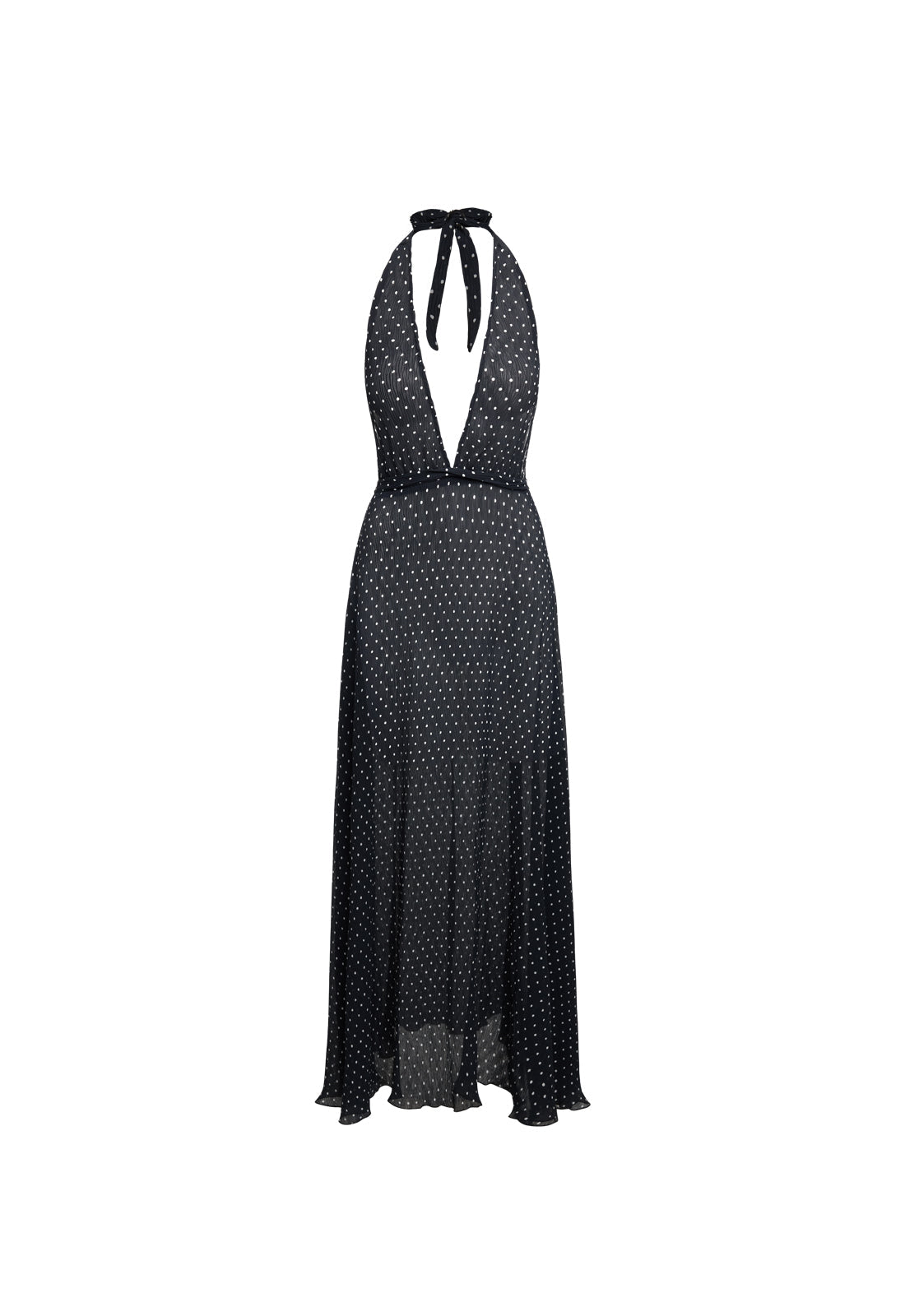 Lioness Fashion Quality DISTRICT MAXI - ONYX POLKA