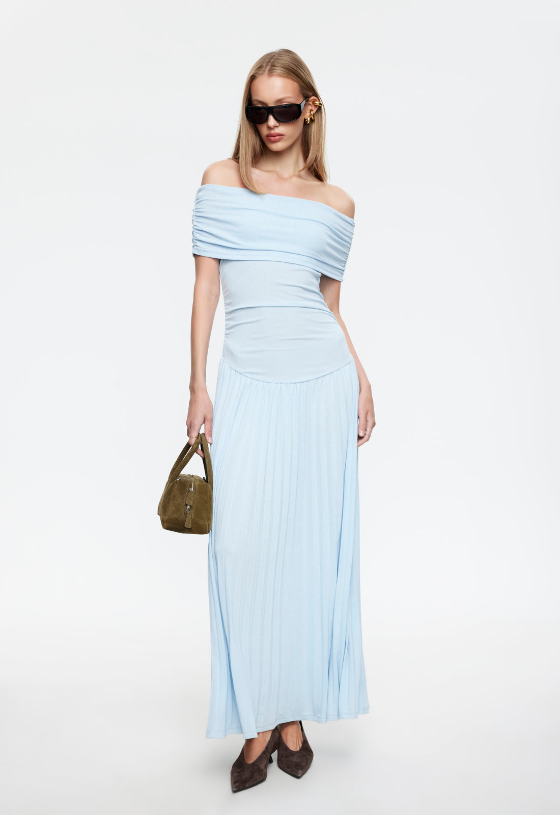 Lioness Fashion Deals FIELD OF DREAMS MAXI - SOFT BLUE