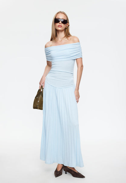 Lioness Fashion Deals FIELD OF DREAMS MAXI - SOFT BLUE