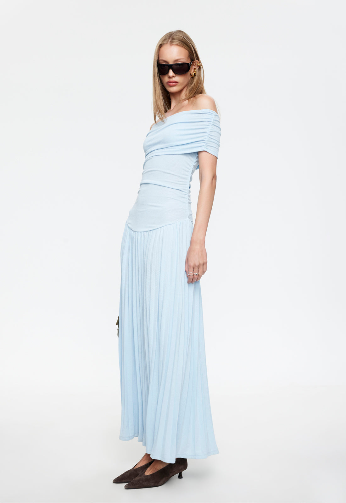 Lioness Fashion Deals FIELD OF DREAMS MAXI - SOFT BLUE