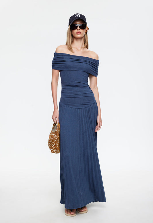 Lioness Fashion Sale FIELD OF DREAMS MAXI - NAVY