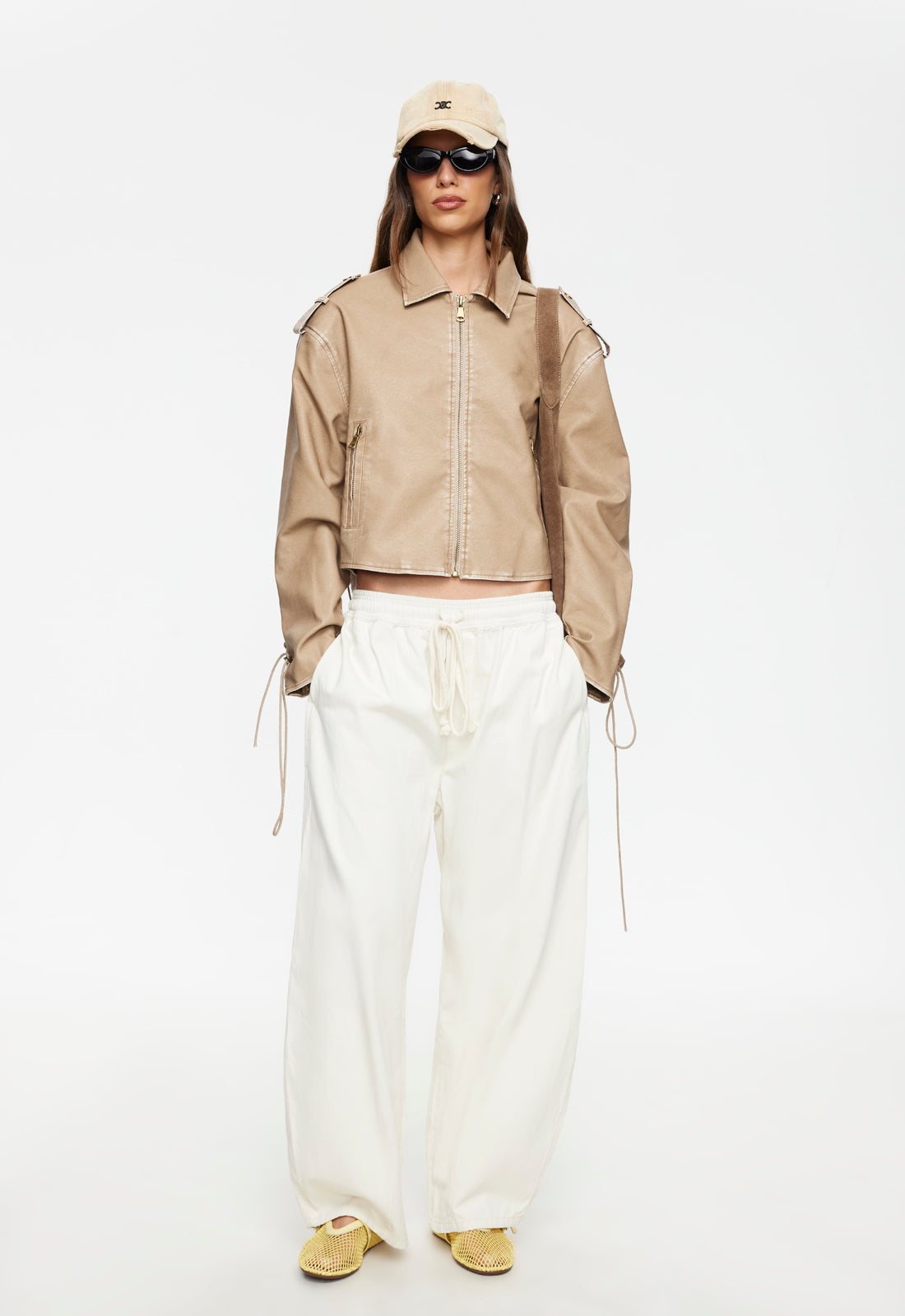 Lioness Fashion Premium Out Of Office Pant - Sand