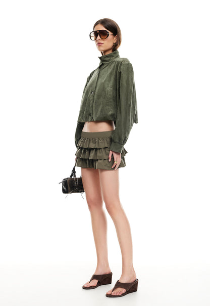 Lioness Fashion Popular SOLSTICE MINI SKORT - SAFARI