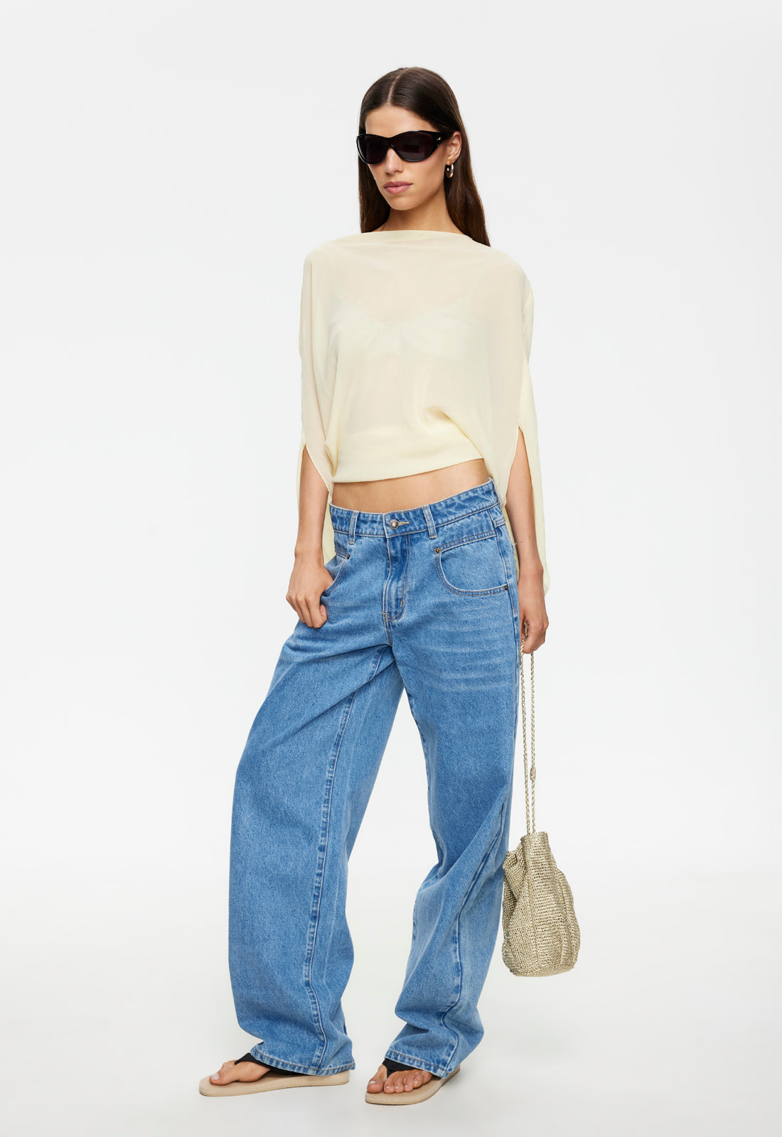 Lioness Fashion Sale SERENITY JEAN - MID BLUE