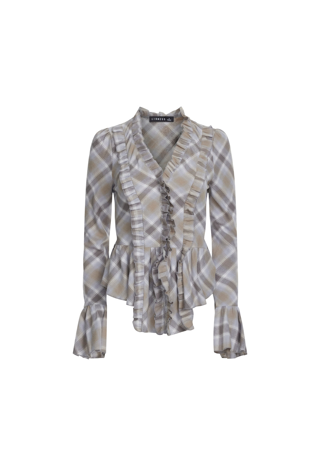 Lioness Fashion Great Value Odette Long Sleeve - Ash Plaid