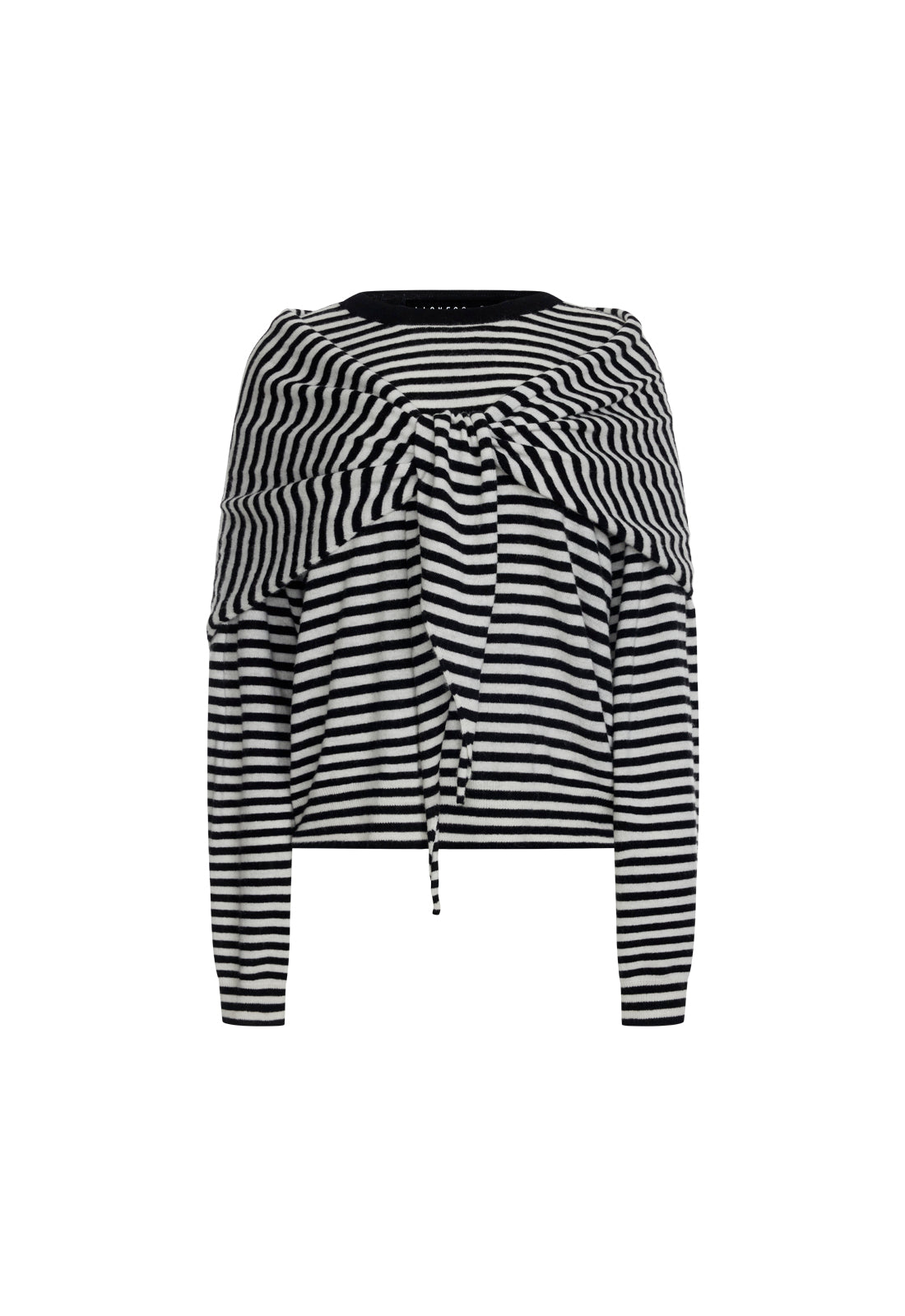 Lioness Fashion Customer Favorite Olsen Knit - Onyx Stripe