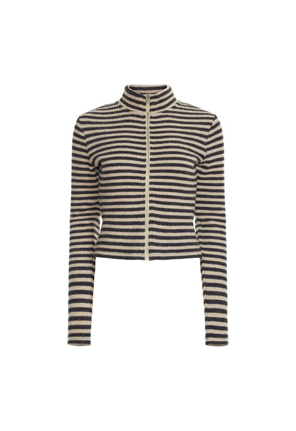 Lioness Fashion Smart Buy Apex Jacket - Slate Stripe