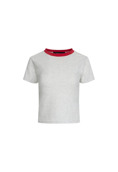 Lioness Fashion Recommended Clubhouse Tee - Grey Marle