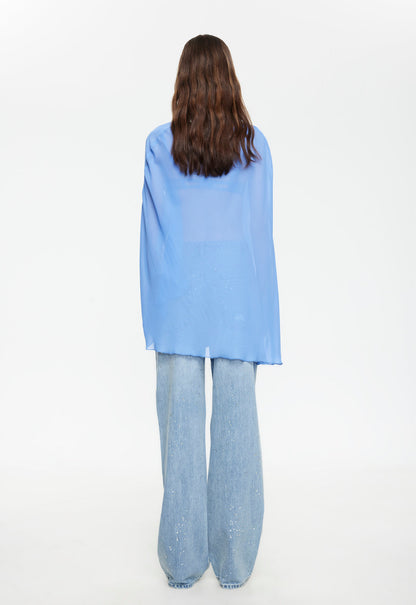 Lioness Fashion Latest Aura Poncho - Persian Jewel