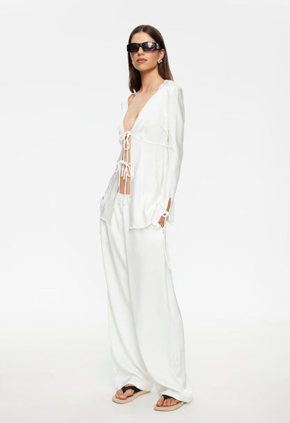 Lioness Fashion Deals Veil Long Sleeve - Porcelain