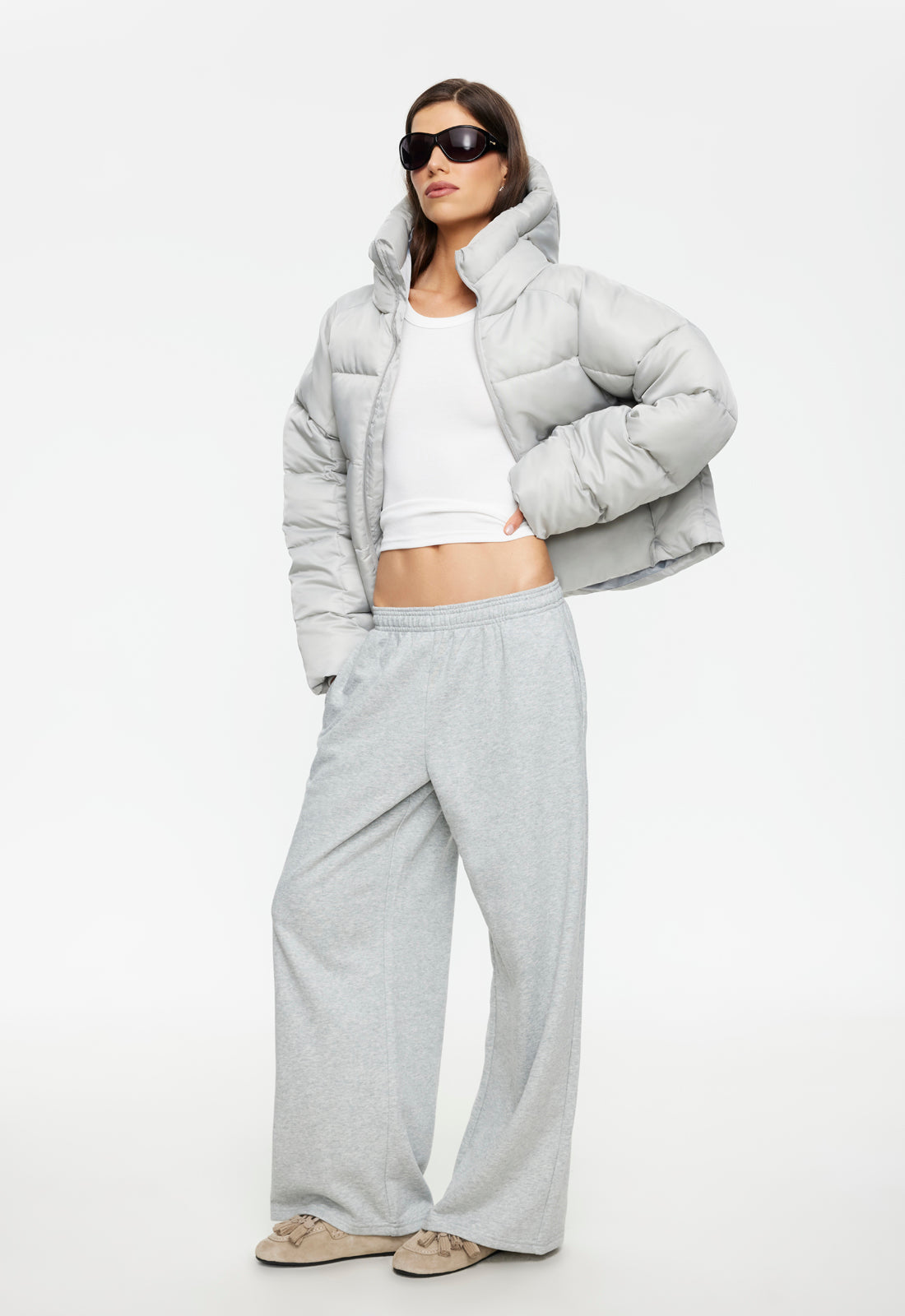 Lioness Fashion Signature Goodfella Track Pant - Grey Marle