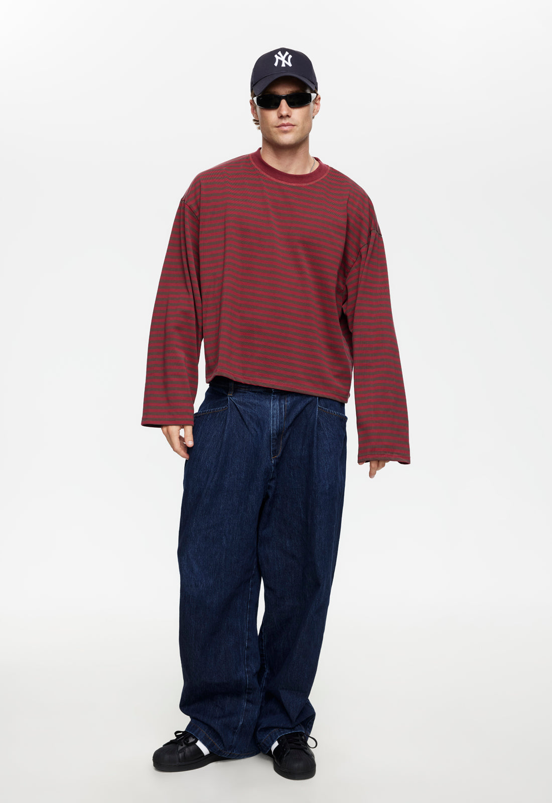 Lioness Fashion Sale BLOOM LONG SLEEVE - CHOCOLATE WINE STRIPE