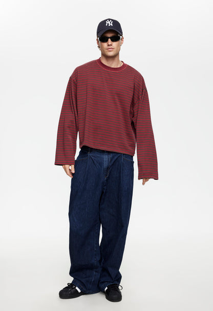Lioness Fashion Sale BLOOM LONG SLEEVE - CHOCOLATE WINE STRIPE