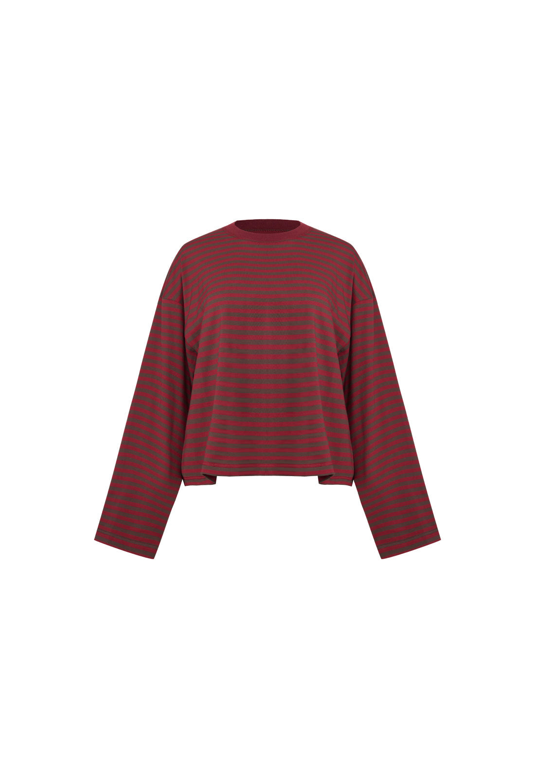 Lioness Fashion Sale BLOOM LONG SLEEVE - CHOCOLATE WINE STRIPE
