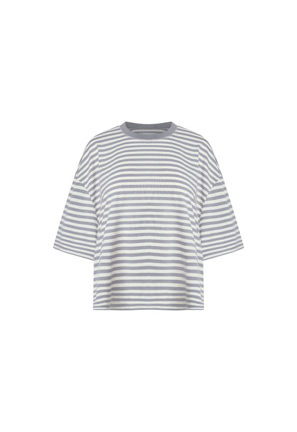 Lioness Fashion Recommended Bloom Short Sleeve - Ash Stripe