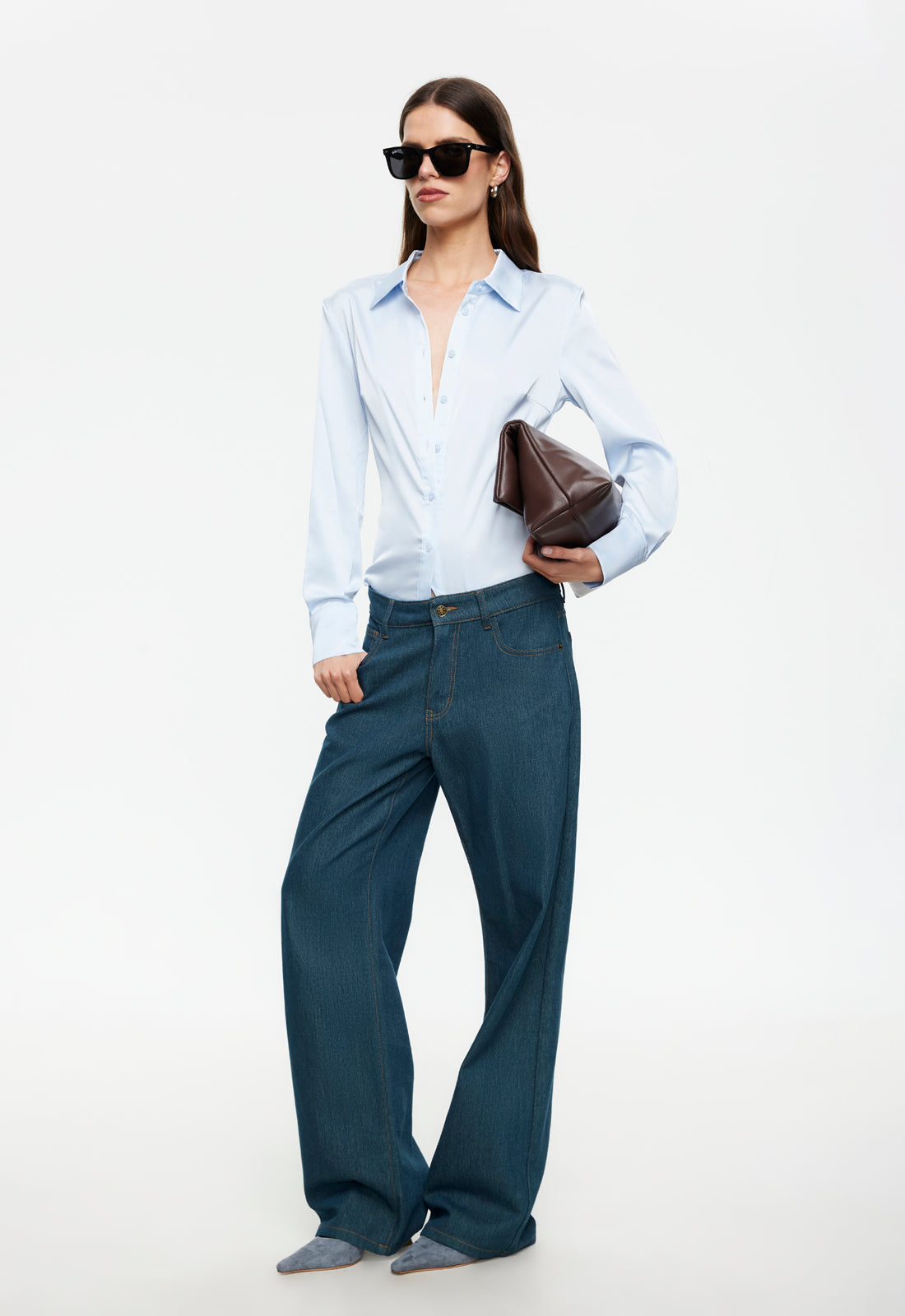 Lioness Fashion Deals PEAK JEAN - WASHED BLUE