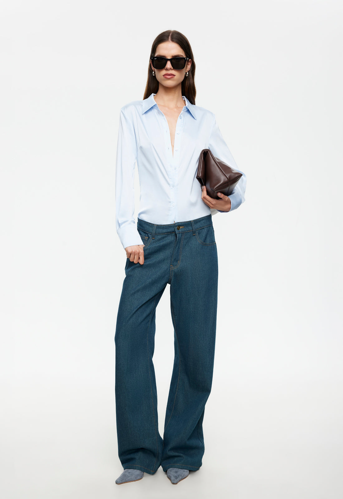 Lioness Fashion Deals PEAK JEAN - WASHED BLUE