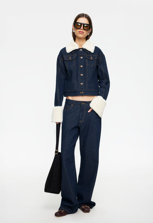 Lioness Fashion Popular PEAK JEAN - INDIGO