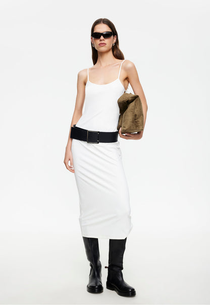 Lioness Fashion Special Offer MODERNITA MIDI DRESS - PORCELAIN