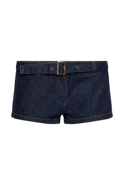 Lioness Fashion Everyday AFTERGLOW MINI SHORT - DARK DENIM