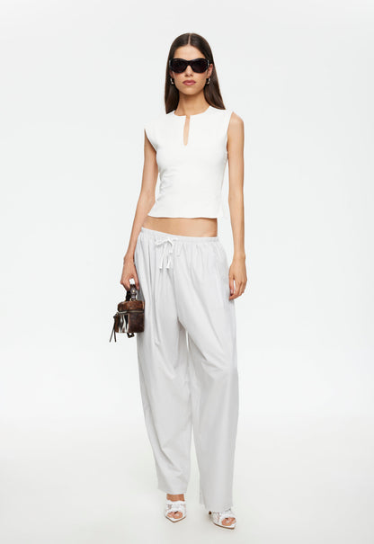 Lioness Fashion Essential AURA PANT - GREY MARLE