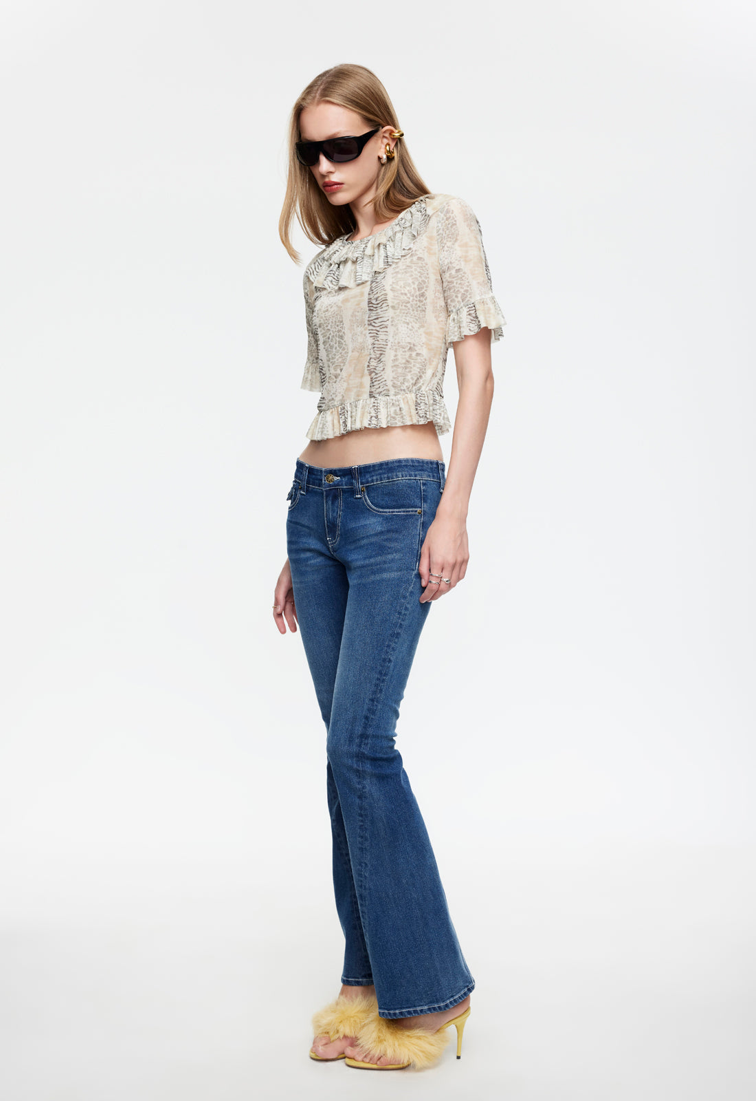 Lioness Fashion Great Value FIRST LIGHT BLOUSE - MULTI ANIMAL