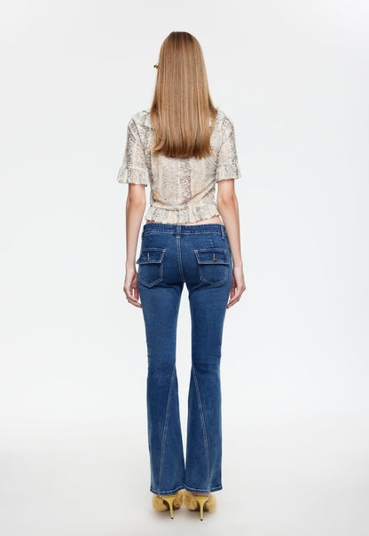 Lioness Fashion Great Value FIRST LIGHT BLOUSE - MULTI ANIMAL