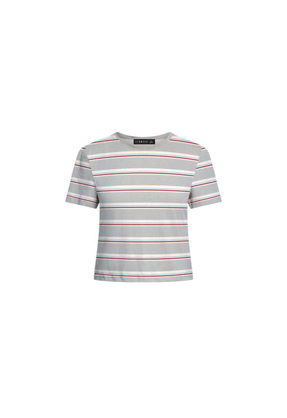 Lioness Fashion Latest LOFT STRIPE TEE - ASH