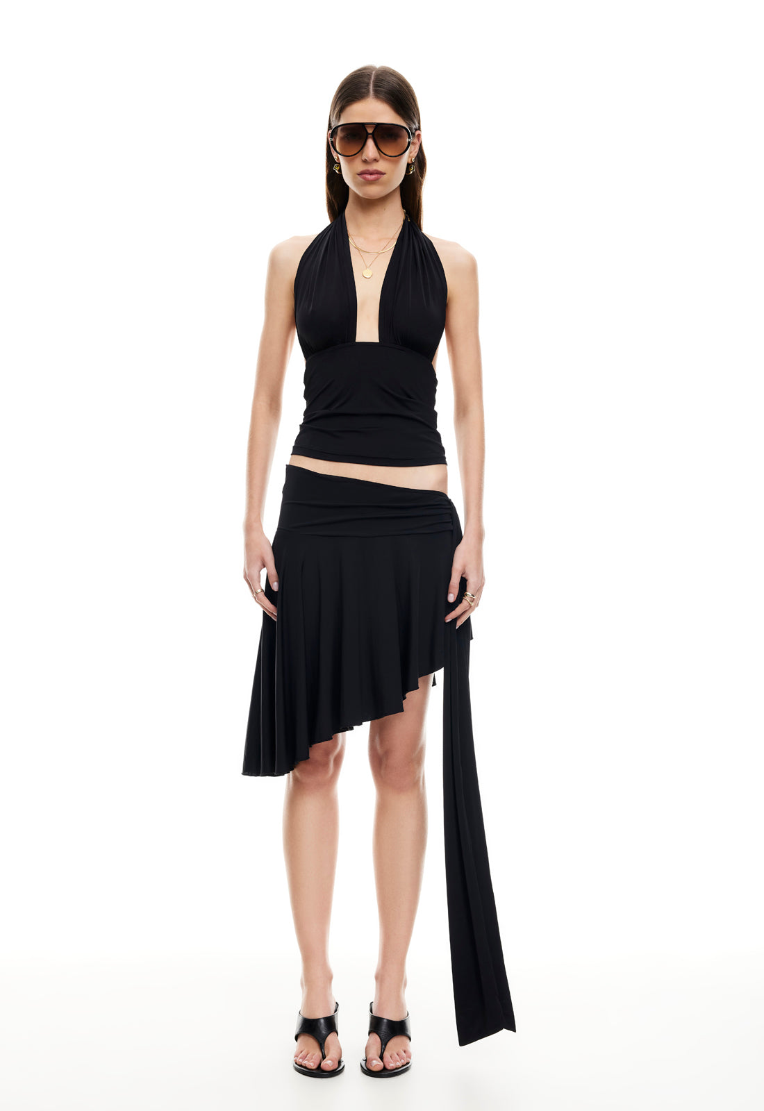 Lioness Fashion Popular SAFARI HALTER - NOIR