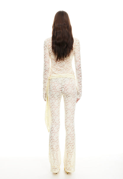 Lioness Fashion Deals BUTTERFLY PANT - LEMONTINI LACE