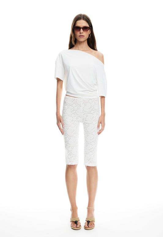 Lioness Fashion Smart Buy BABYDOLL CAPRI - IVORY