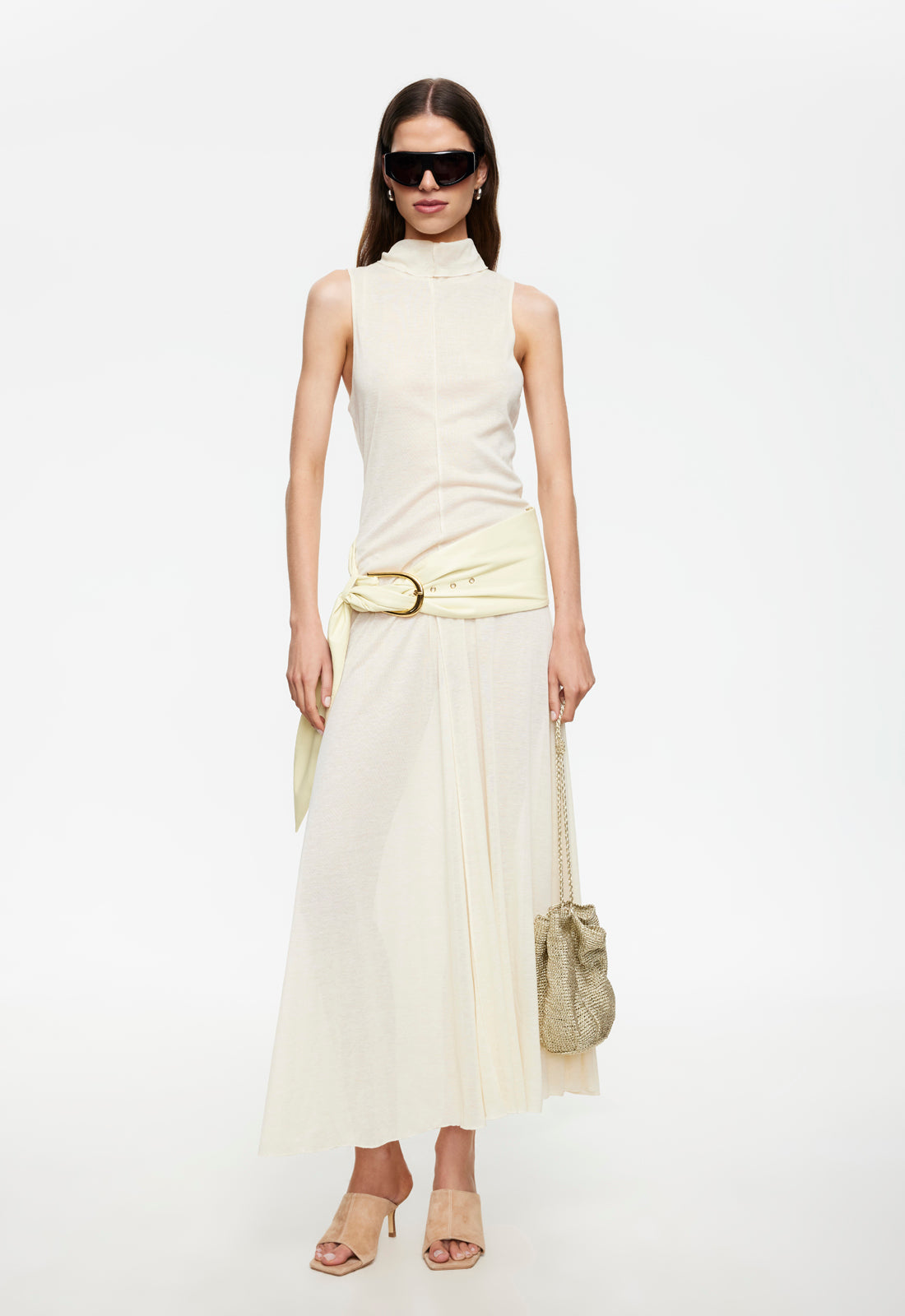 Lioness Fashion Everyday LAST LIGHT MAXI DRESS - CREAM