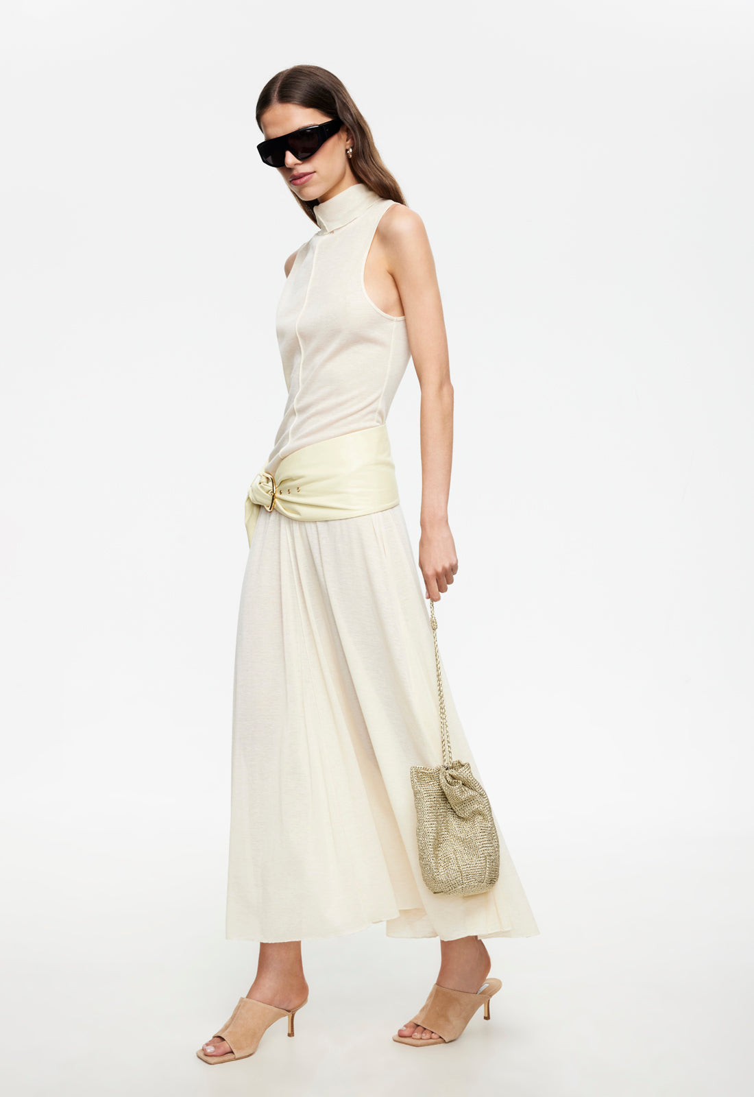 Lioness Fashion Everyday LAST LIGHT MAXI DRESS - CREAM