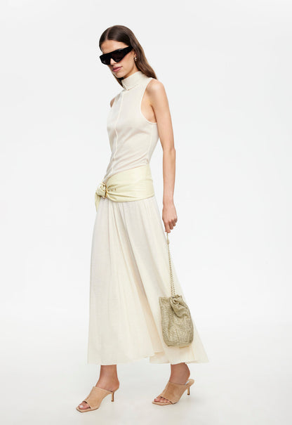 Lioness Fashion Everyday LAST LIGHT MAXI DRESS - CREAM