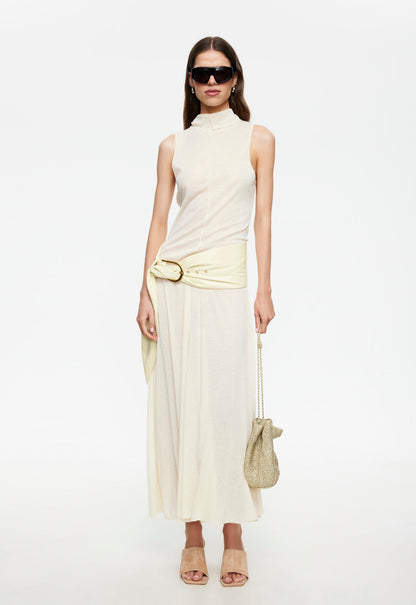 Lioness Fashion Everyday LAST LIGHT MAXI DRESS - CREAM