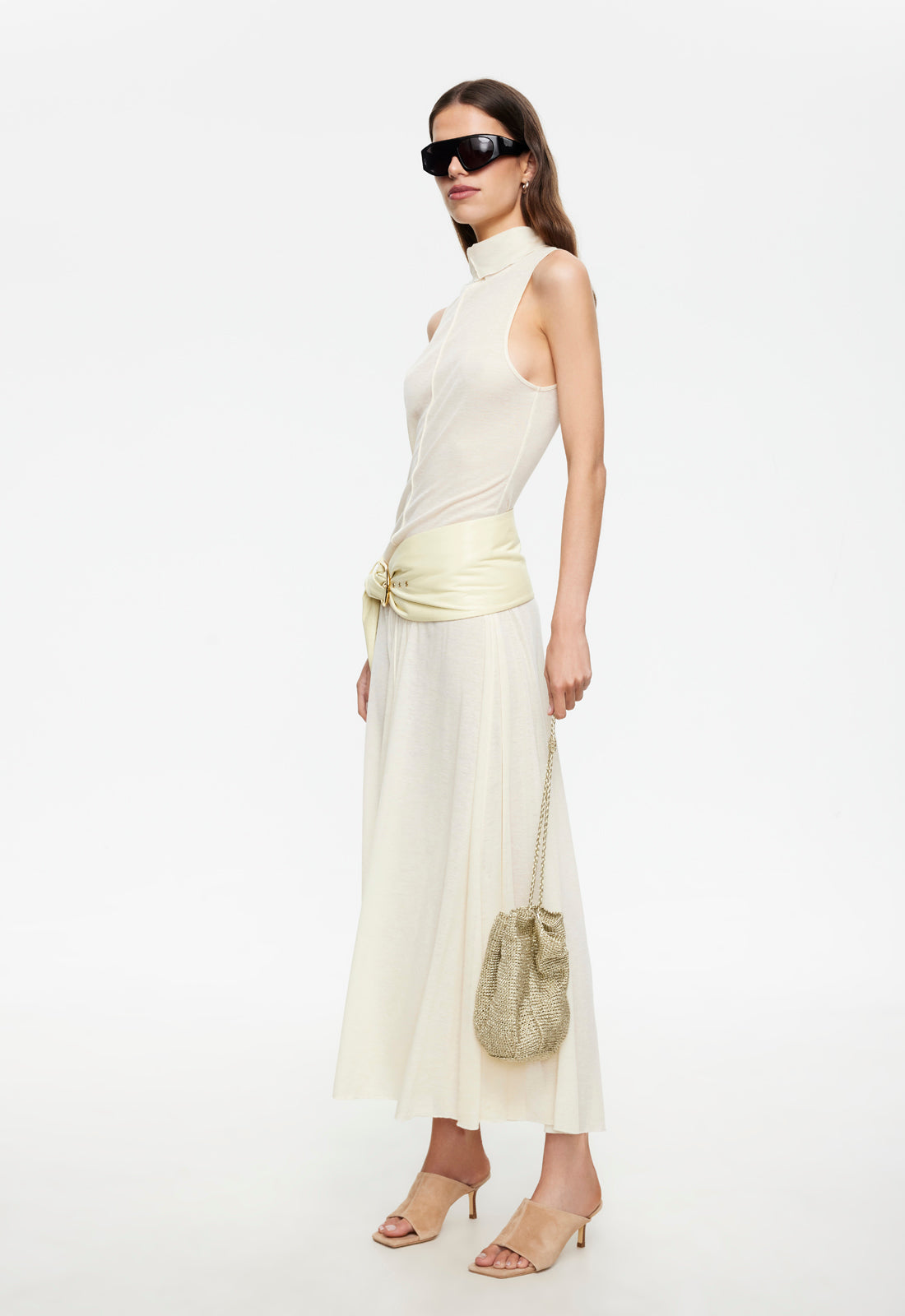 Lioness Fashion Everyday LAST LIGHT MAXI DRESS - CREAM
