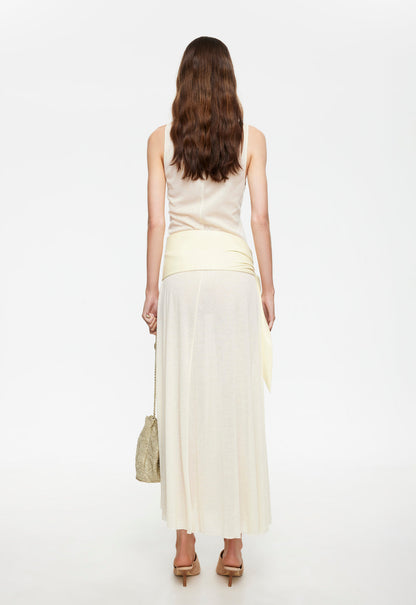 Lioness Fashion Everyday LAST LIGHT MAXI DRESS - CREAM