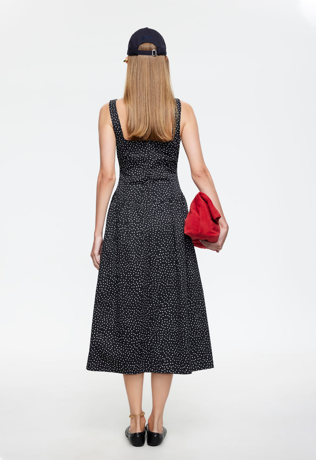 Lioness Fashion Popular LUNA ROSA MAXI DRESS - NOIR POLKA